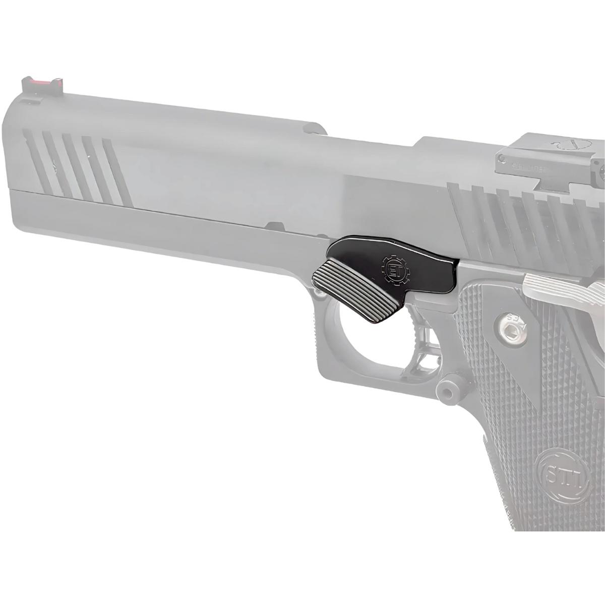 eemann tech powiekszony zrzut zamka thumb rest do 1911 2011 czarny et 211293