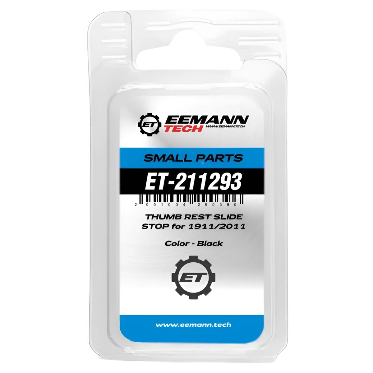 eemann tech powiekszony zrzut zamka thumb rest do 1911 2011 czarny et 211293