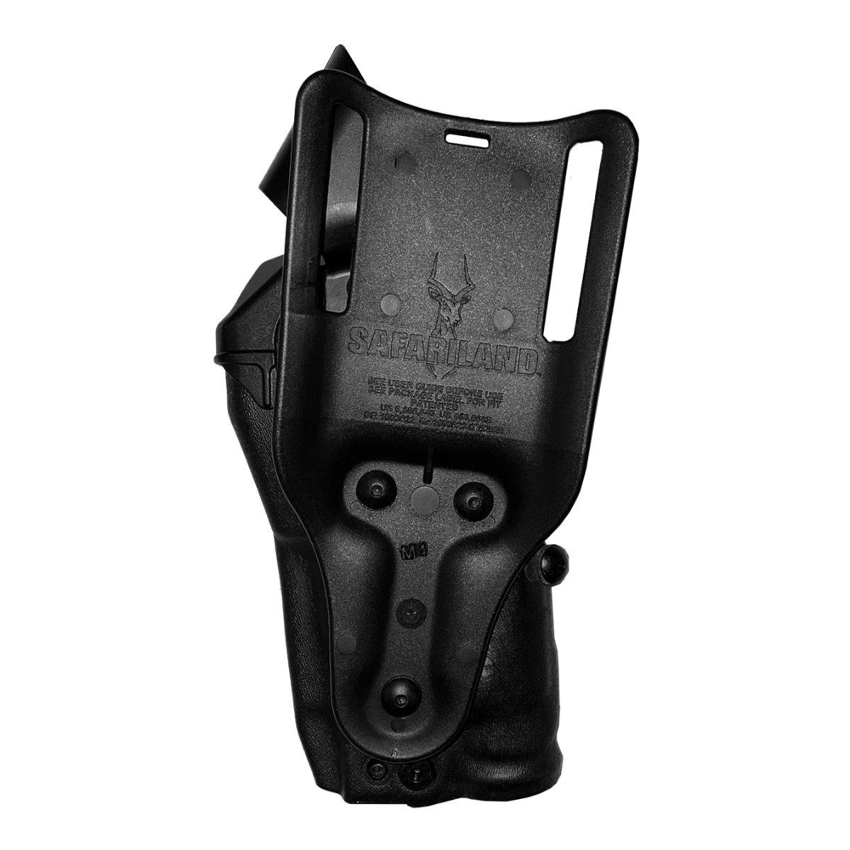 safariland kabura 6395rds als low ride level 1 do pistoletu sig sauer p320rx v tac m17 lined black cordura prawa 6395rds 4502 78