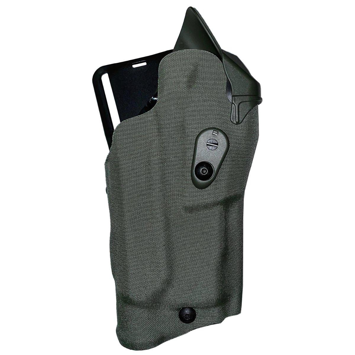 safariland kabura 6395rds low ride level 3 do pistoletu glock 17 22 green prawa 6395rds 832 731