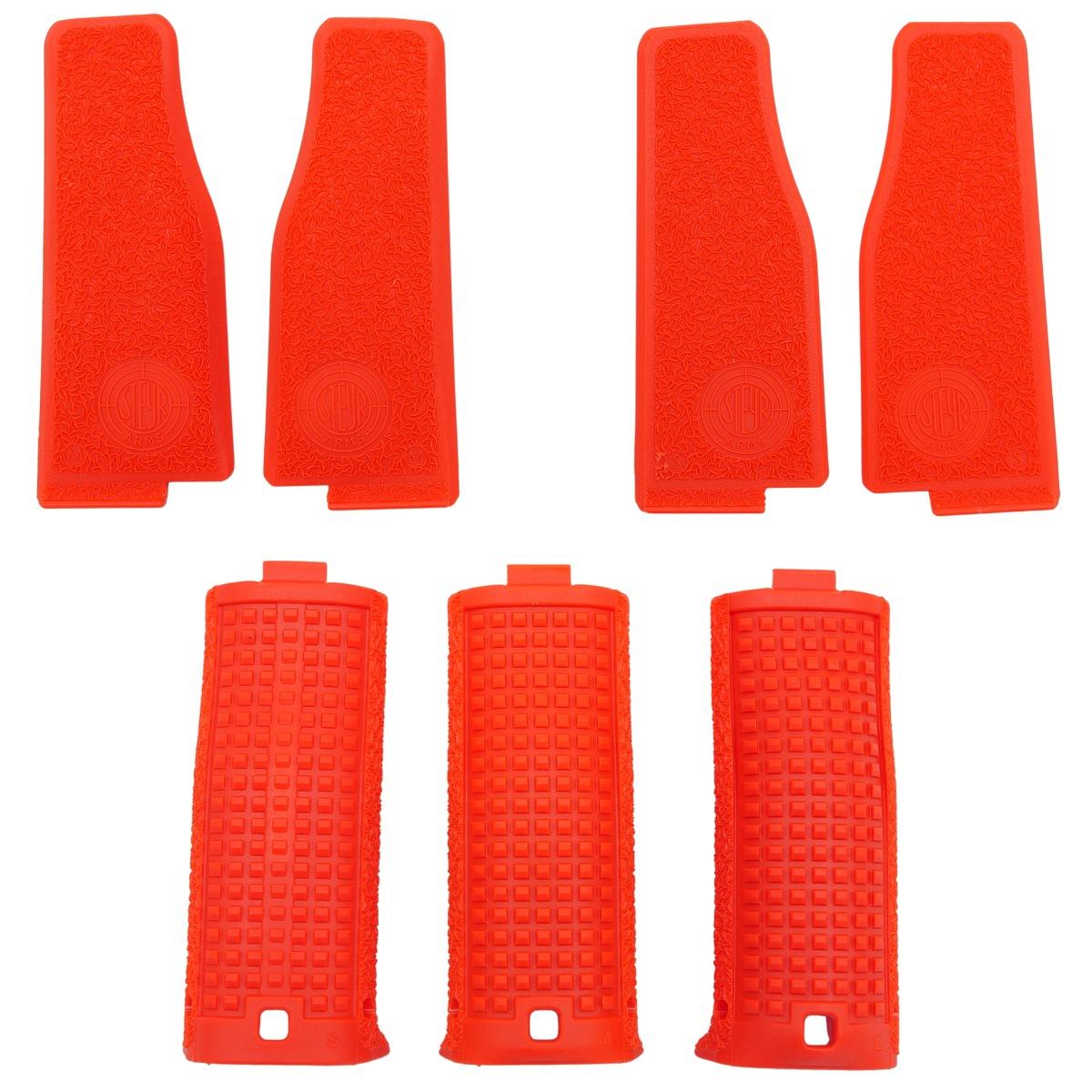 steyr pomaranczowe czerwone okladziny do pistoletu steyr l9 m9 c9 a2 7800090505
