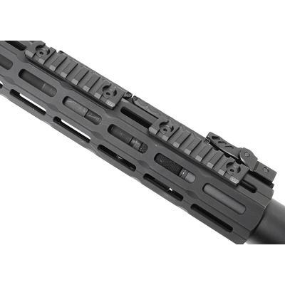 utg leapers szyna picatinny z montazem m lok 3 14 7 slotow czarna mturs10m