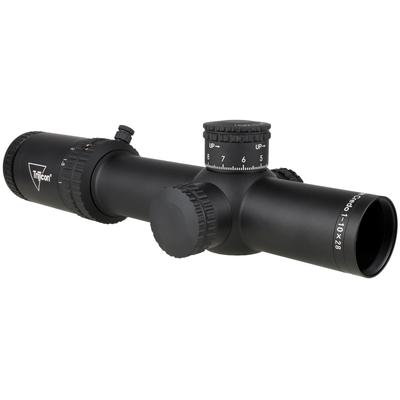 trijicon luneta credo 1 10x28 mrad segmented circle red green ffp cr1028 c 2900050