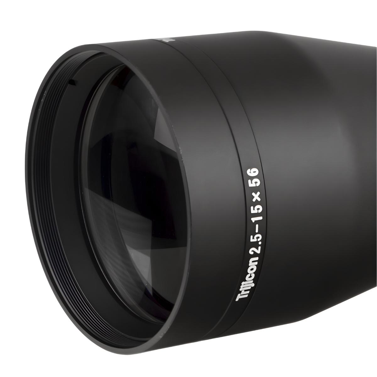 trijicon luneta credo 1 10x28 mrad segmented circle red green ffp cr1028 c 2900050