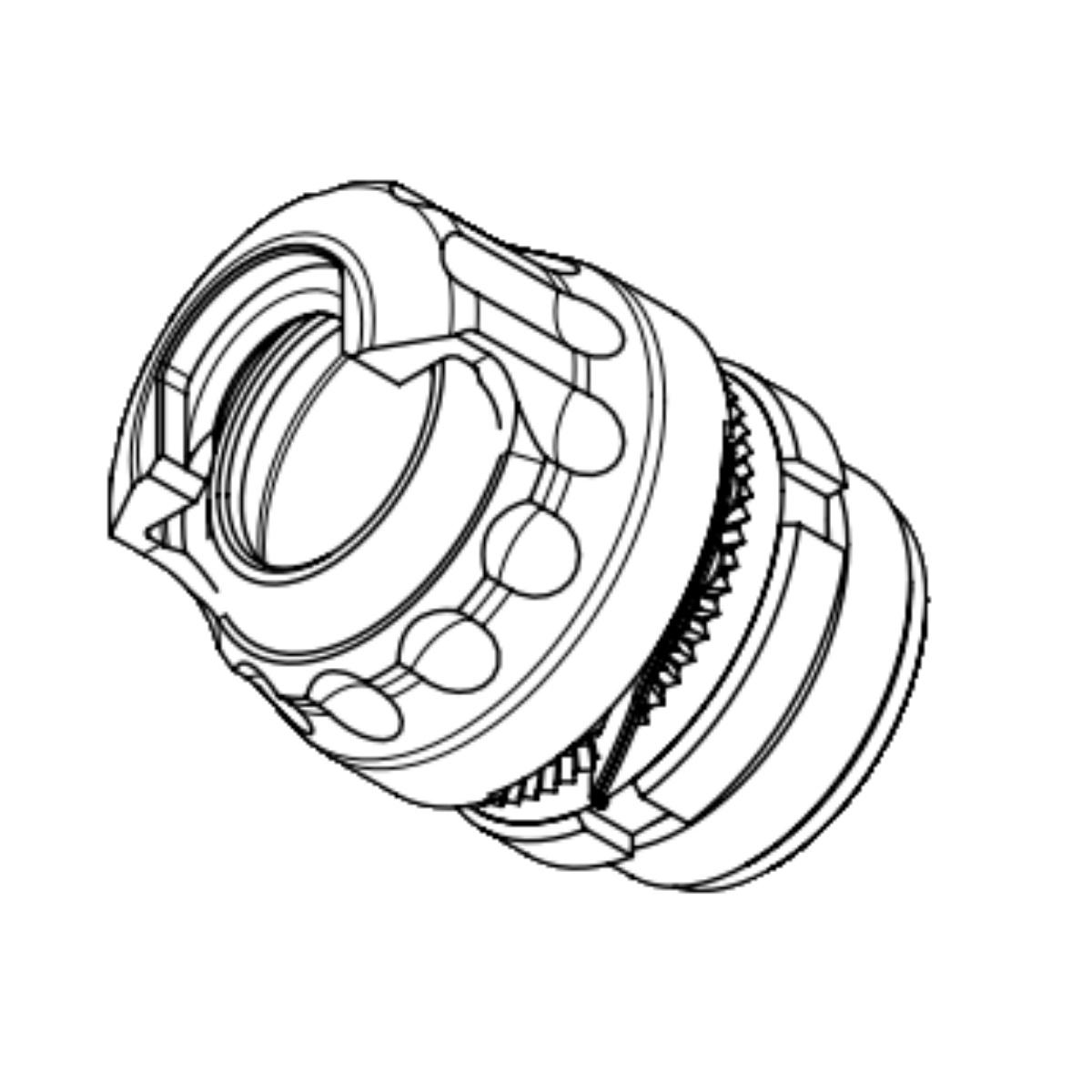b t adapter print x hub qdn nato titan 223rem 308win sd hub qdn