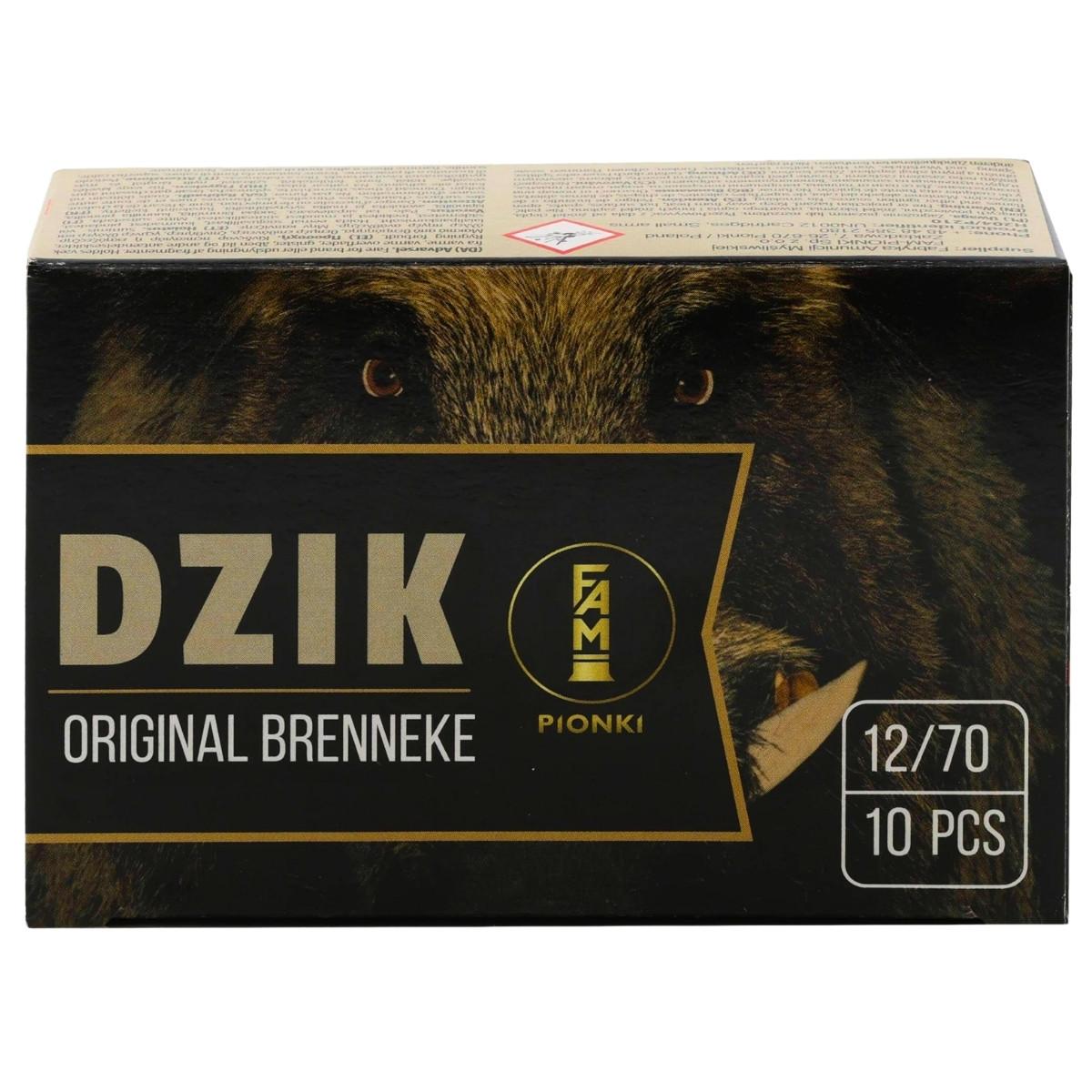 fam pionki 12 70 31g dzik brenneke op 10 szt