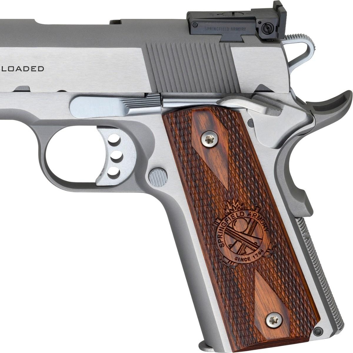 springfield 1911 loaded target 45acp stainless