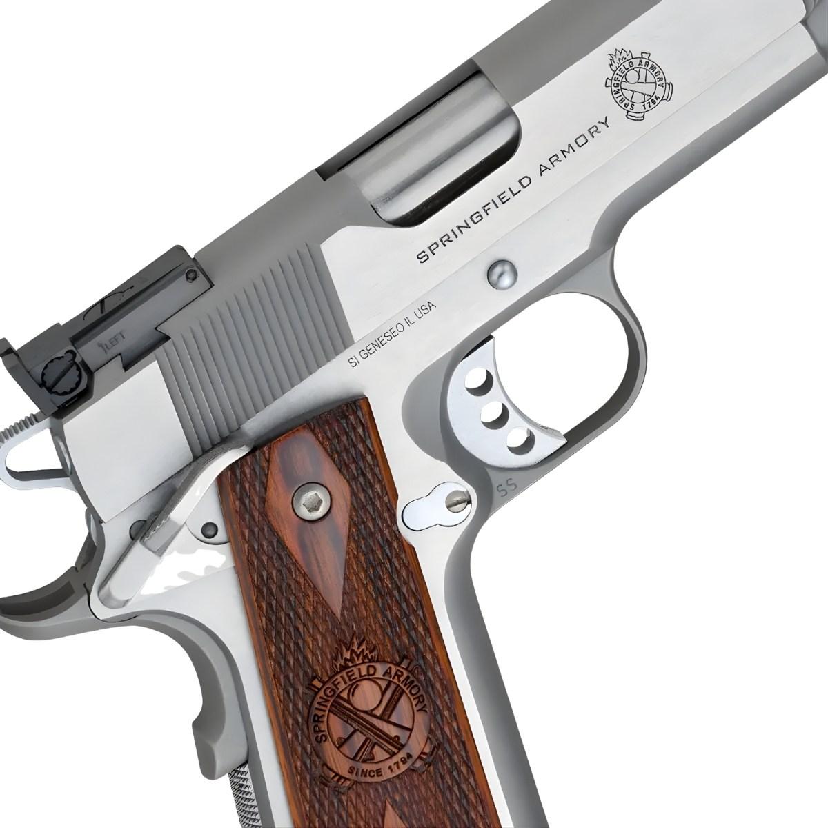 springfield 1911 loaded target 45acp stainless