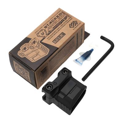 strike industries chwyt przedni strike stacked angled cms picatinny blk si ar cms psaf bk