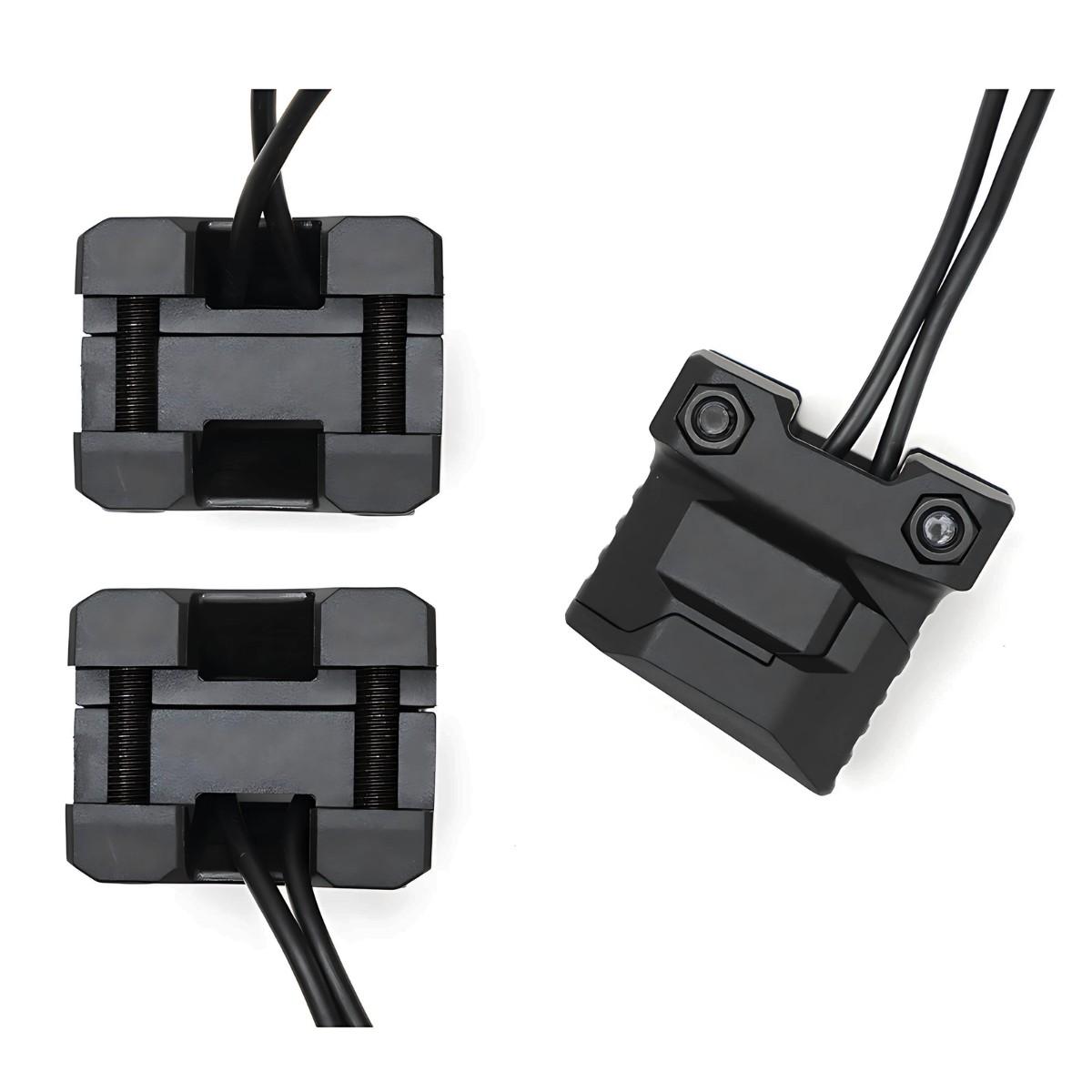 strike industries chwyt przedni strike stacked angled cms picatinny blk si ar cms psaf bk