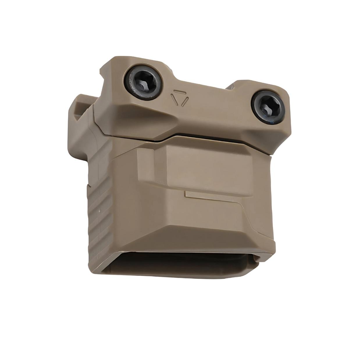 strike industries chwyt przedni strike stacked angled cms picatinny fde si ar cms psaf fde