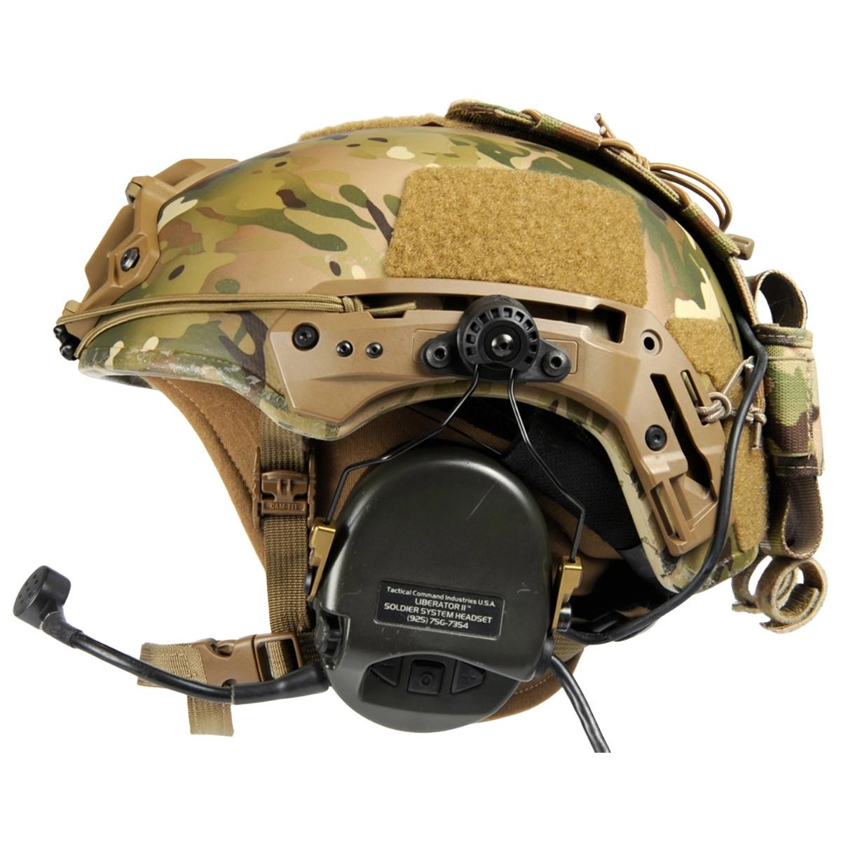 unity tactical montaz mark 2 0 kit do szyn arc 3m peltor comtac invisio czarny hlm m2b