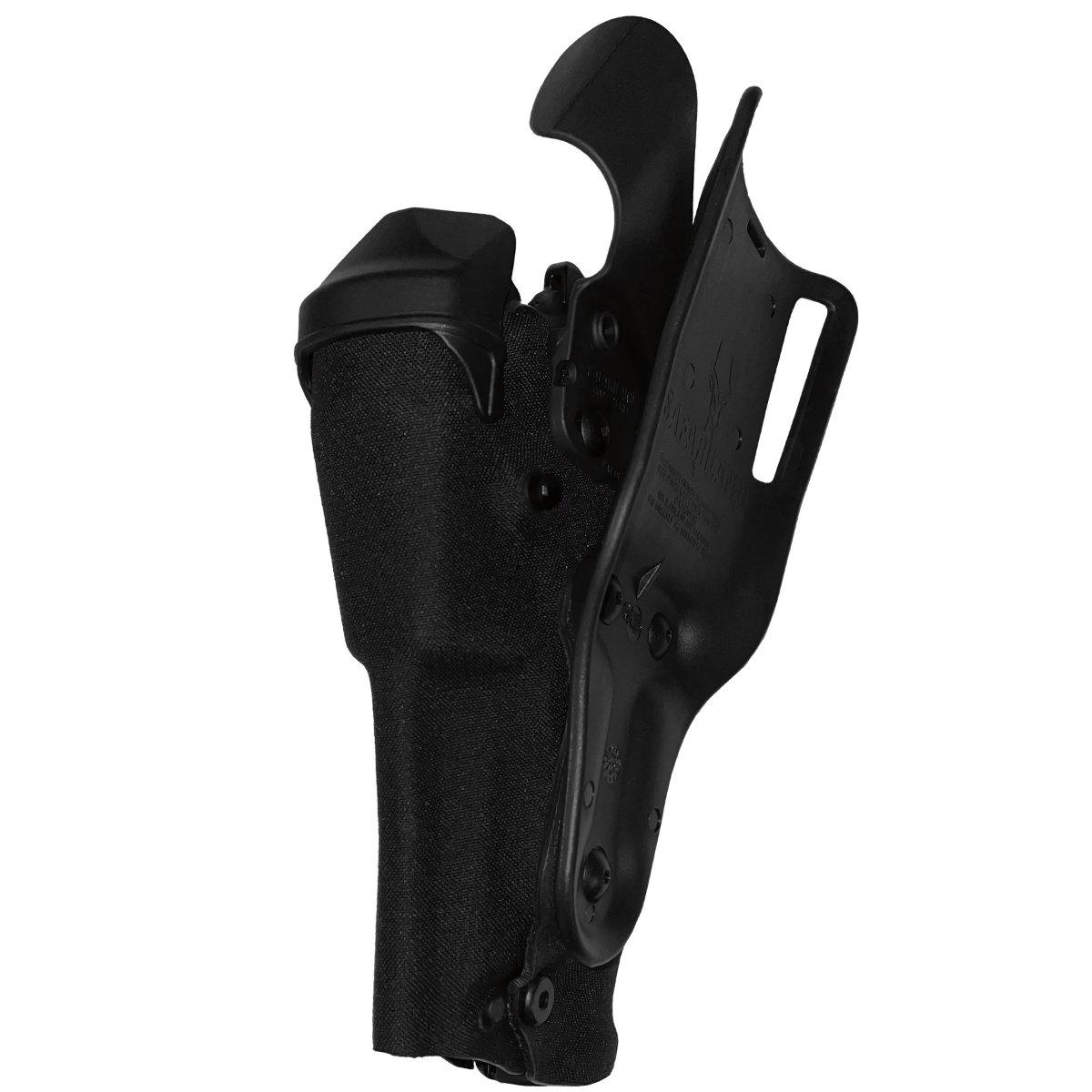 safariland kabura 6390rds mid ride level 3 do pistoletu glock 19 45 black cordura prawa 6390rds 2832 781