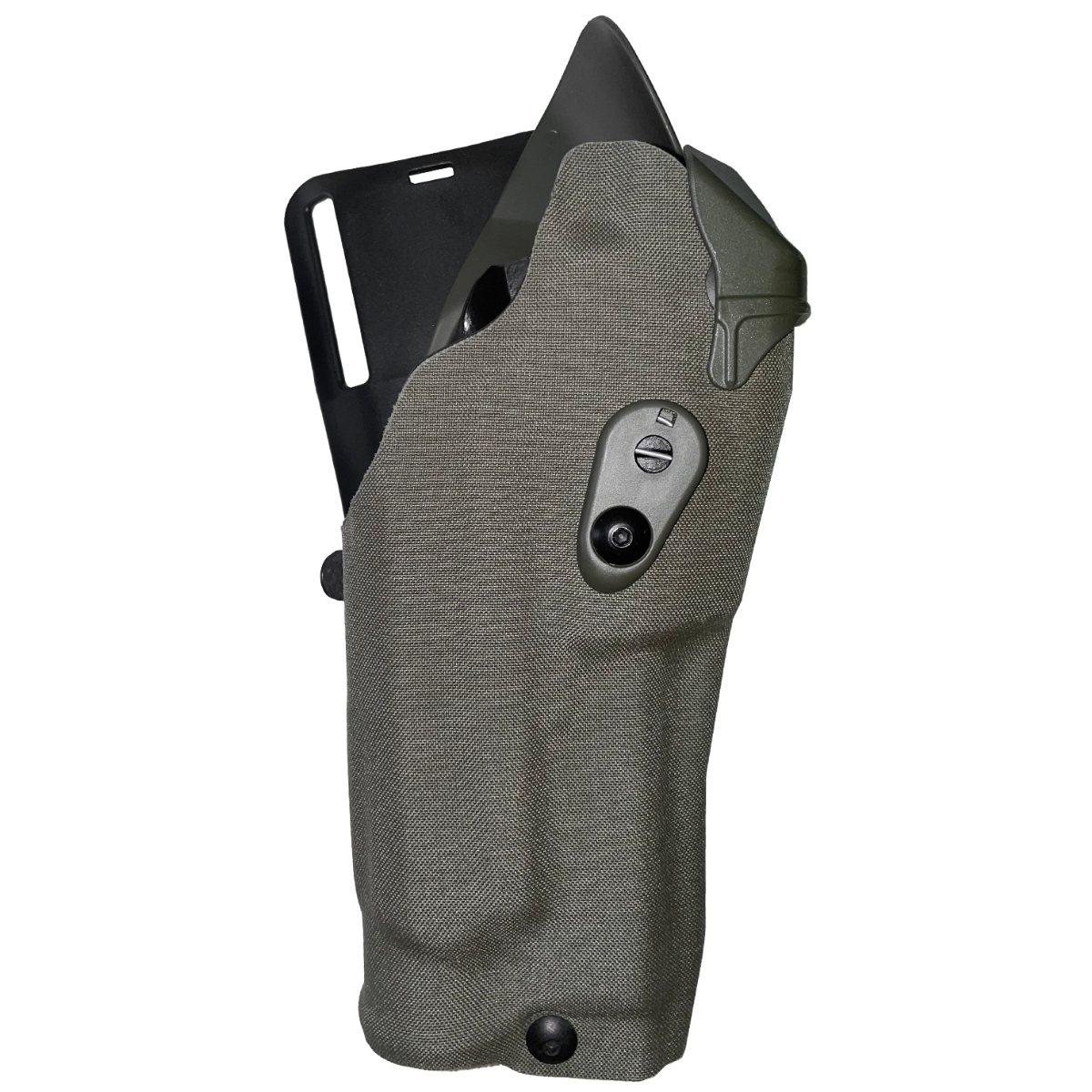 safariland kabura 6395rds als low ride level 1 do pistoletu glock 19 45 gen 4 5 camo green cordura prawa 6395rds 2832 731