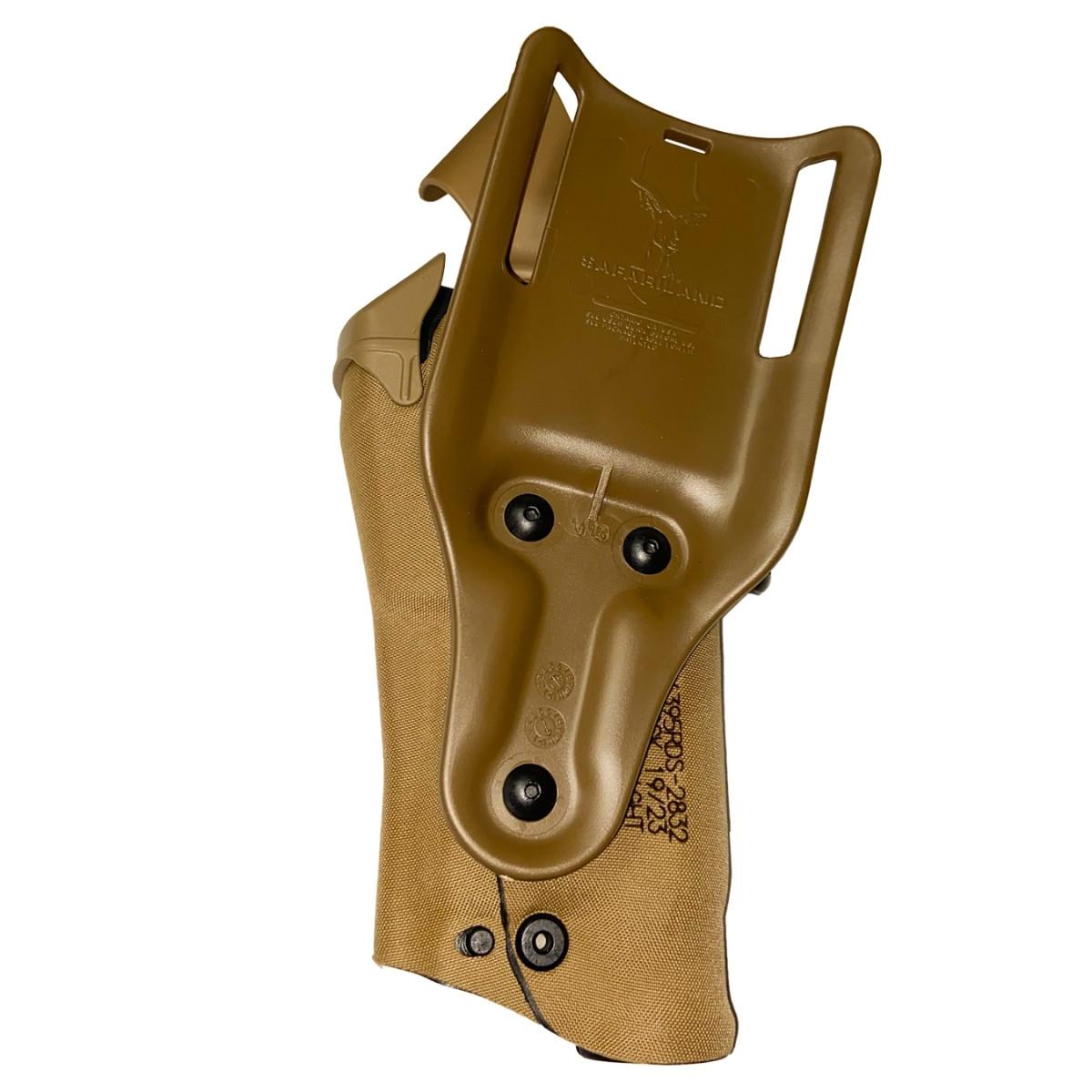 safariland kabura 6395rds als low ride level 1 do pistoletu glock 19 45 mos gen 4 5 lined coyote brown cordura prawa 6395rds 283