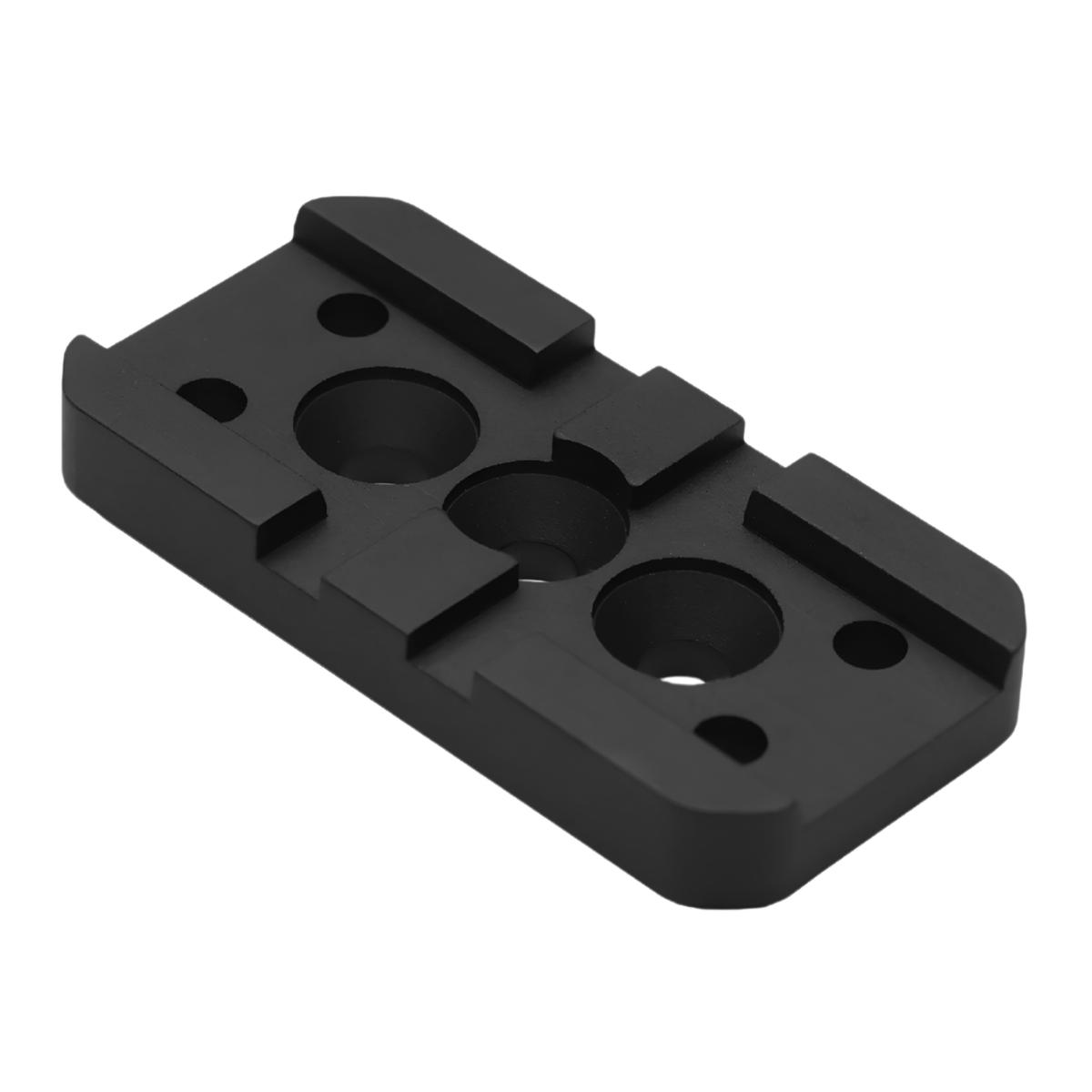 unity tactical offset optic adapter plate aimpoint micro czarny fst sopm