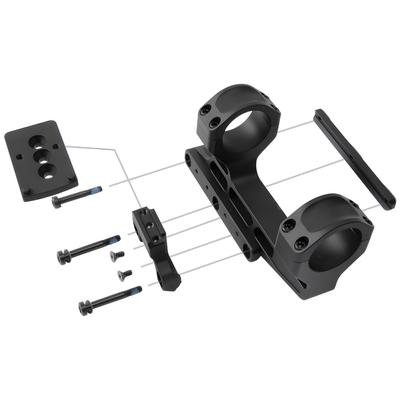 unity tactical offset optic adapter plate rmr sro czarny fst sopr