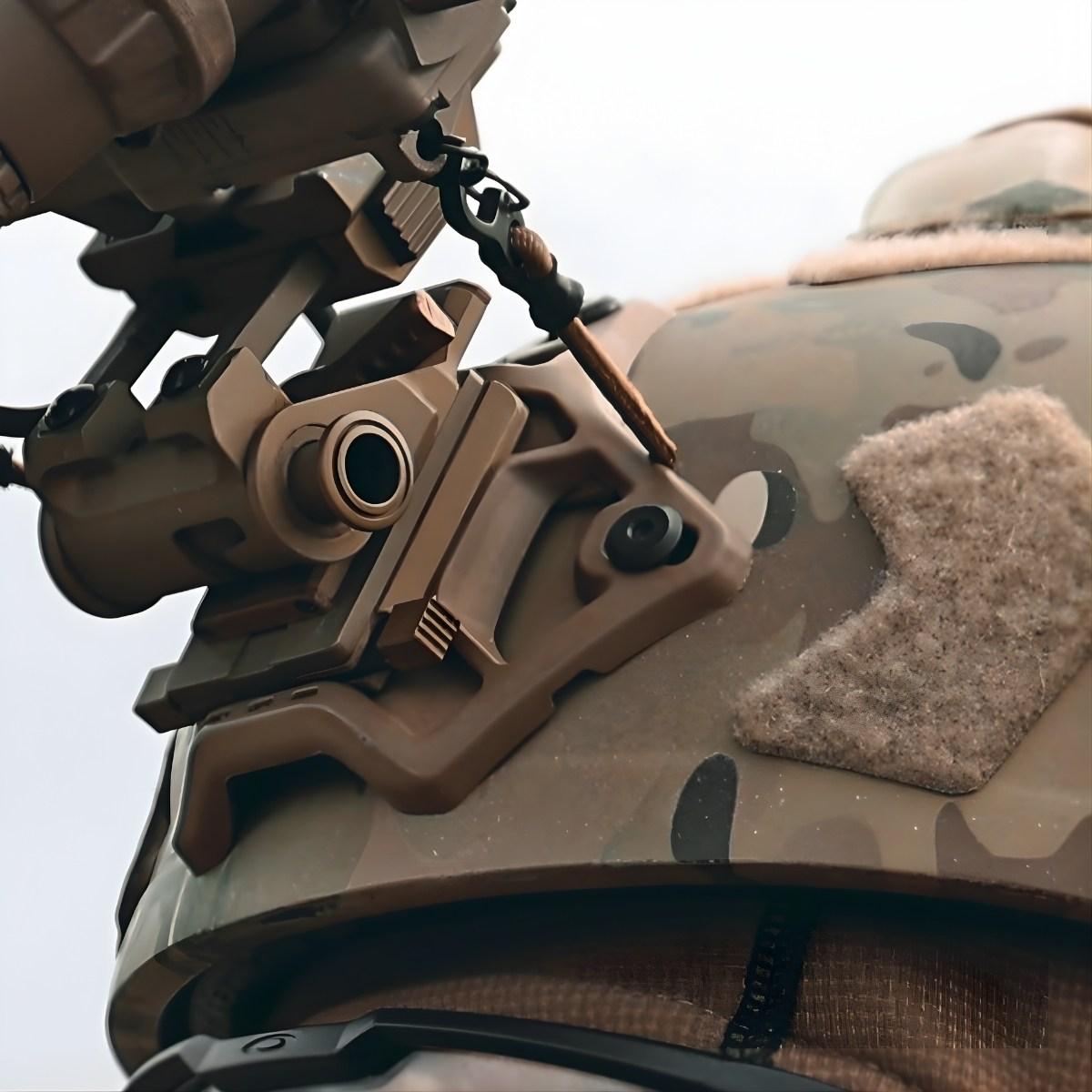 unity tactical montaz nahelmowy summit shroud czarny hlm sh ut bk