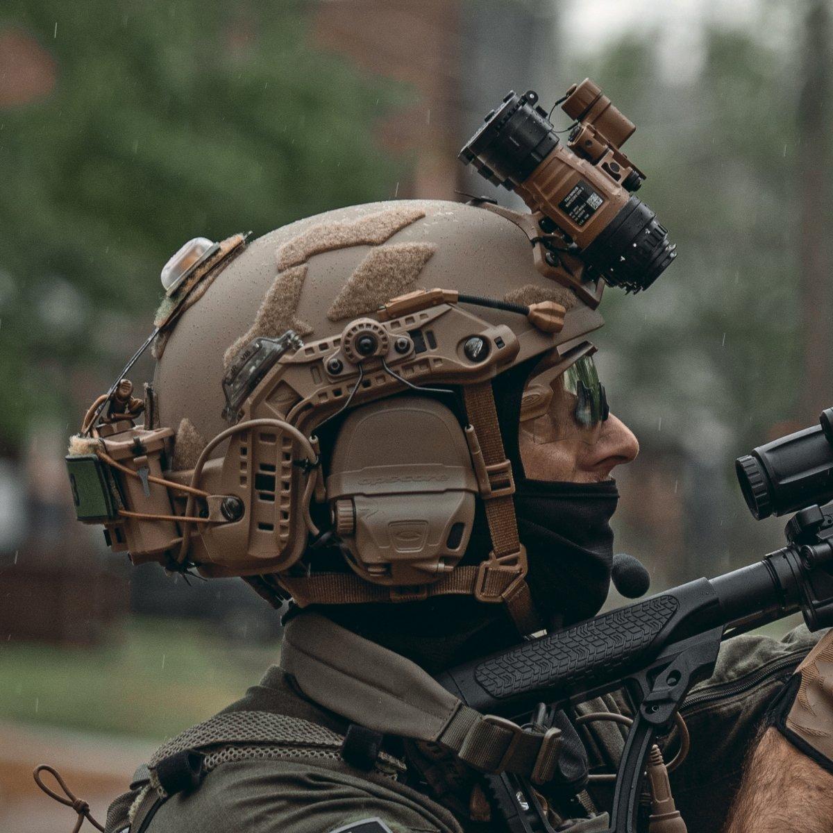 unity tactical montaz nahelmowy summit shroud coyote brown hlm sh ut cb