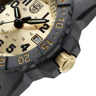 luminox zegarek original navy seal 3500 series set gold limited edition xs 3505 gp set