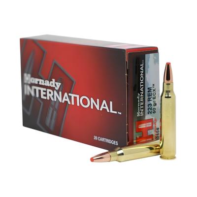 223 rem hornady ecx international 50gr 832604