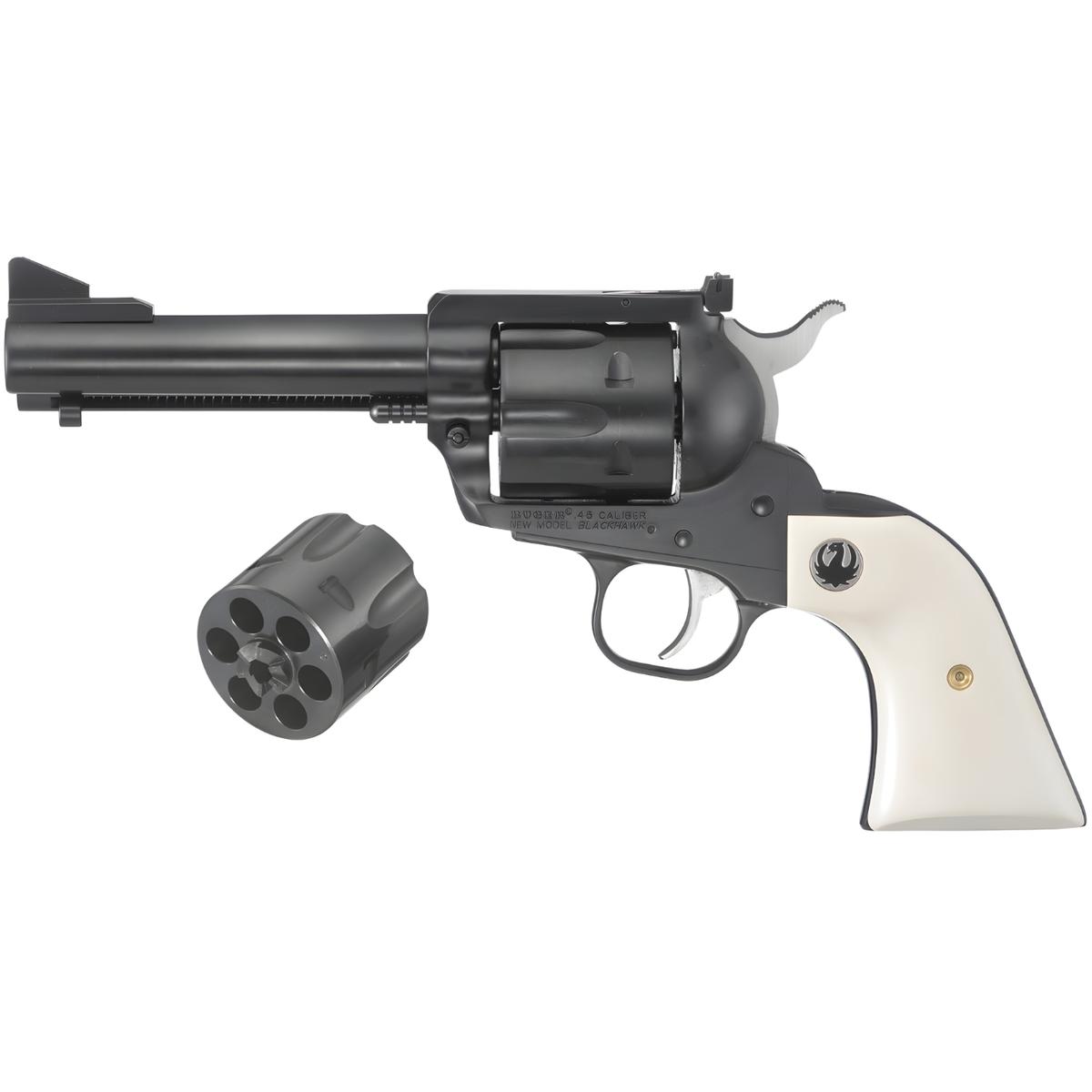 ruger new model blackhawk convertible 4 6 45 colt 45 auto 5242