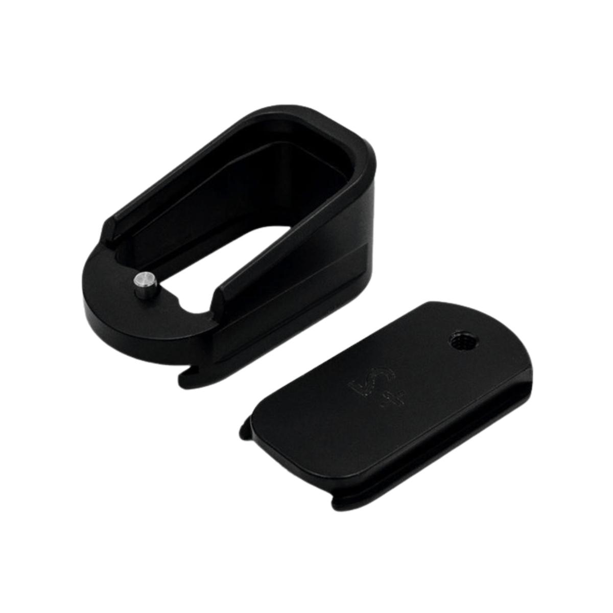 shield arms powiekszona stopka magazynka shield arms s15 2 magazine extension glock 43x 48 czarny sh s15 me 2 blk