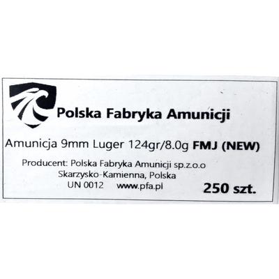 PFA NOWA 9x19 8g FMJ