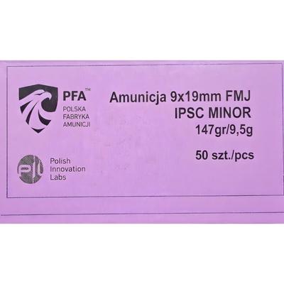 PFA IPSC MINOR 9x19 9,5g...