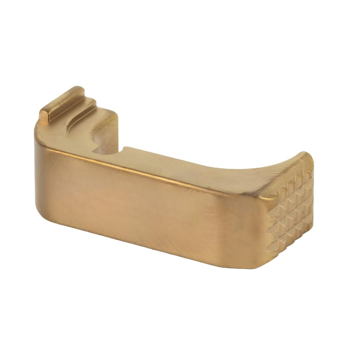 shield arms dzwignia zwalniacza magazynka premium steel mag catch glock 43x 48 bronze lewa sh g43x prm bnz lh