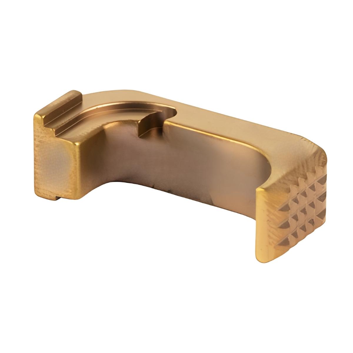 shield arms dzwignia zwalniacza magazynka premium steel mag catch glock 43x 48 bronze prawa sh g43x prm bnz rh