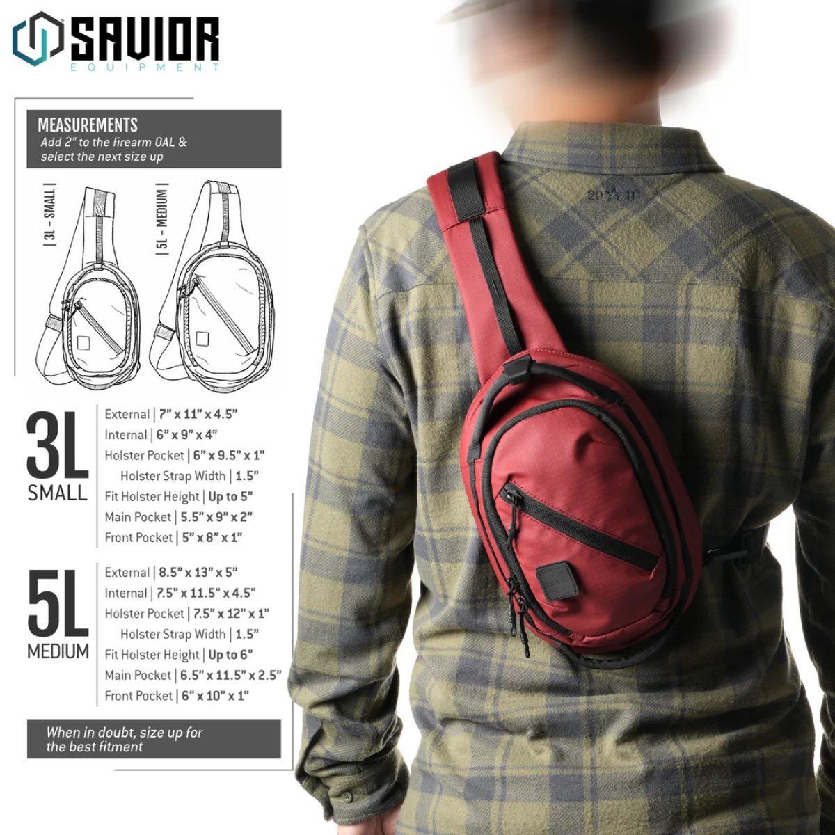 savior torba nerka obscura red compact sub compact ccw sl1006 sm rd