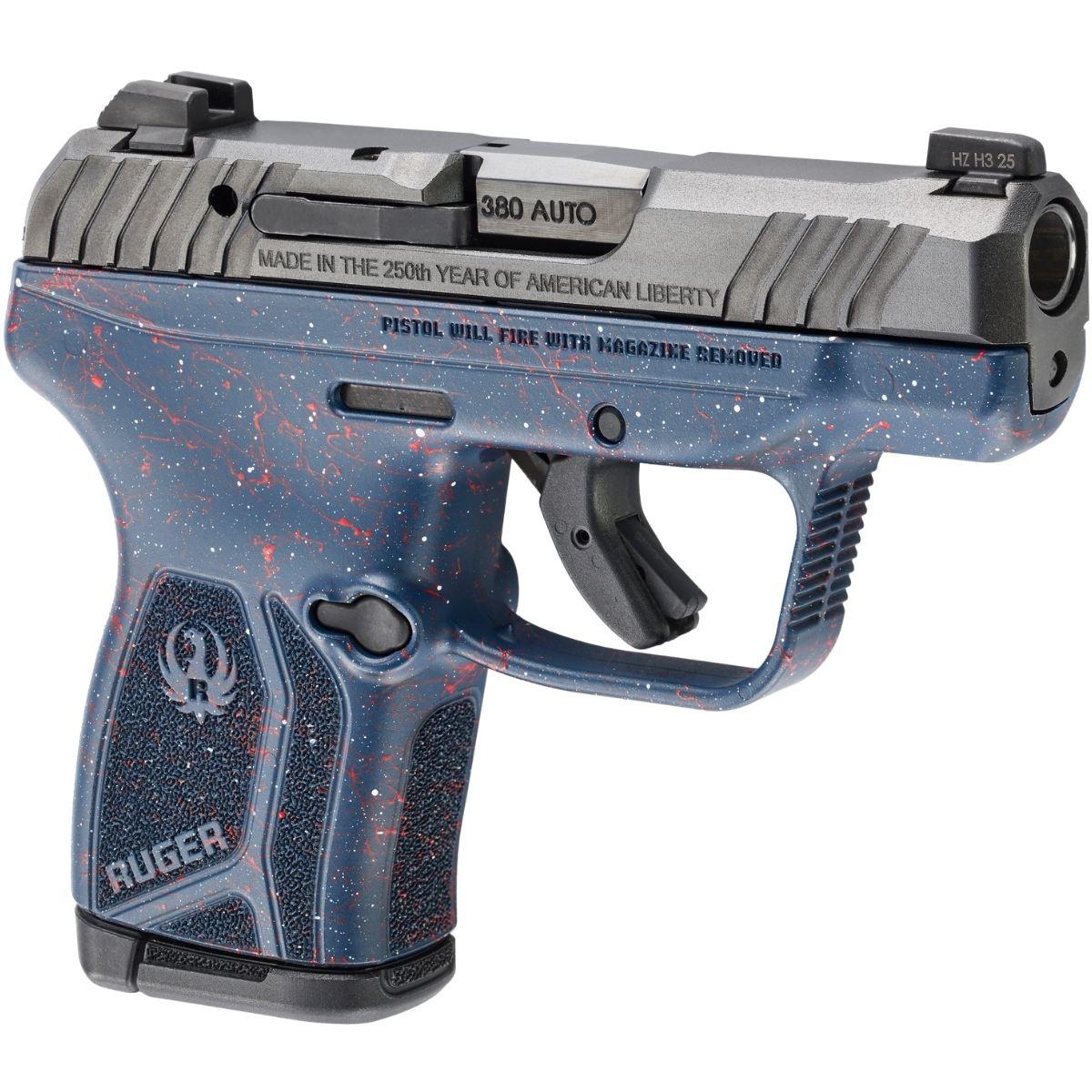 ruger lcp max blue wersja limitowana z okazji 250 lecia usa 13778
