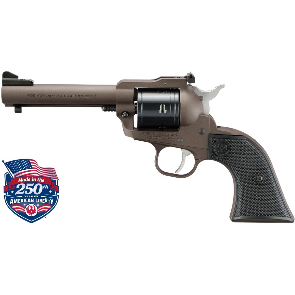 ruger super wrangler limited 250th america 4 62 22lr 22wmr 2071
