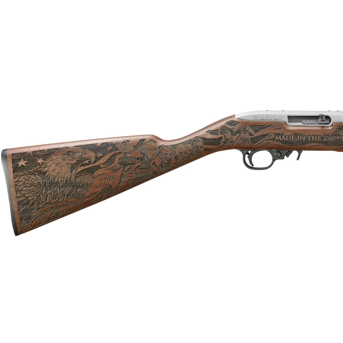 ruger 10 22 stainless steel drewno wersja limitowana z okazji 250 lecia usa 32038