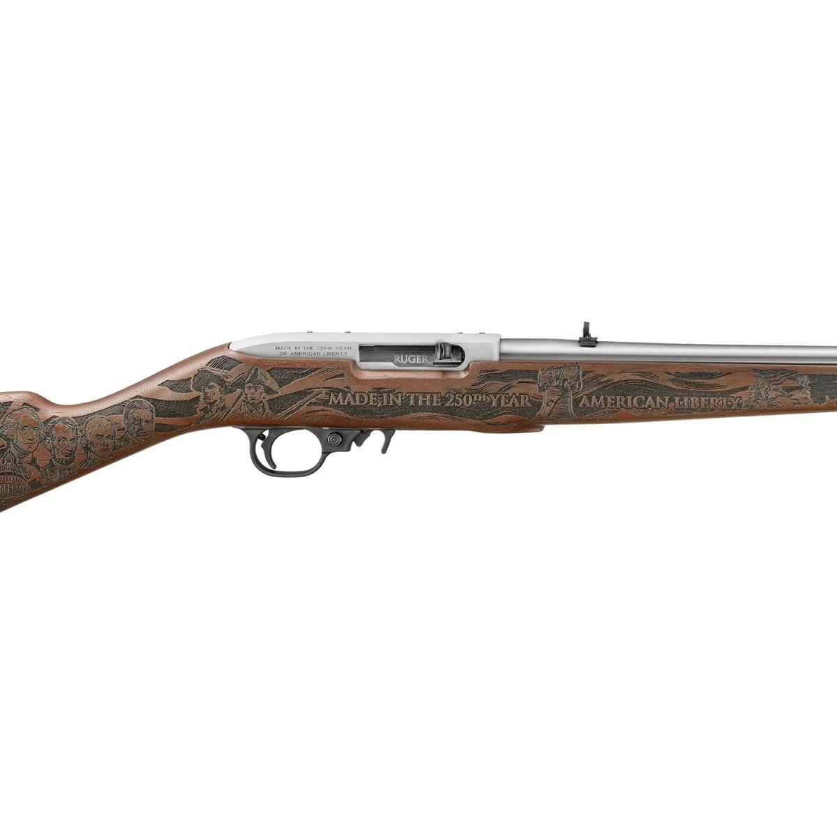ruger 10 22 stainless steel drewno wersja limitowana z okazji 250 lecia usa 32038