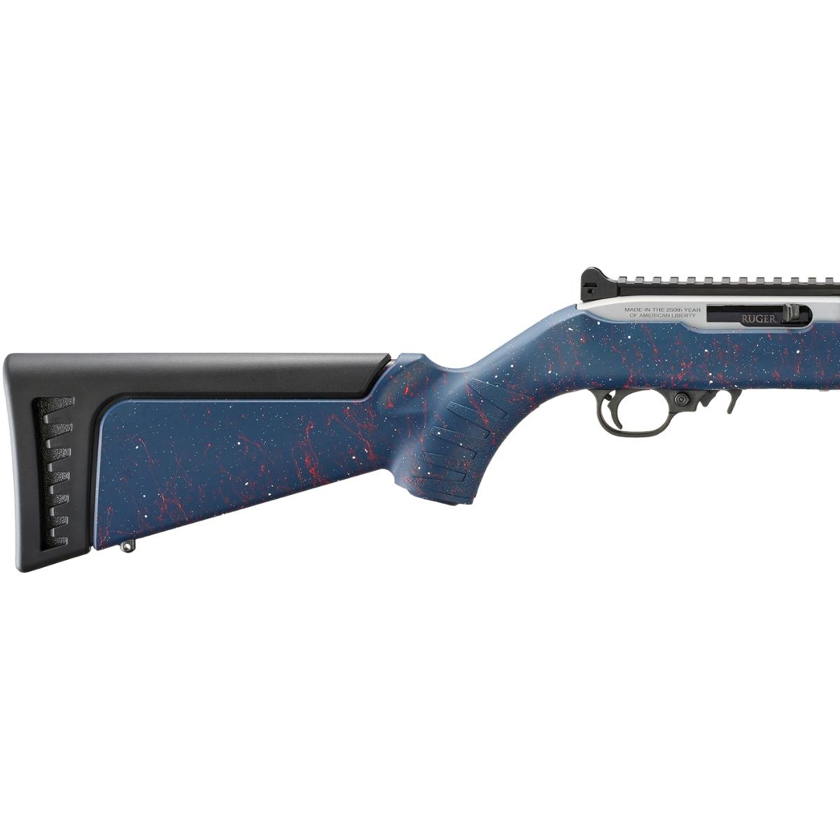 ruger 10 22 stainless steel liberty blue synthetic wersja limitowana z okazji 250 lecia usa 32039