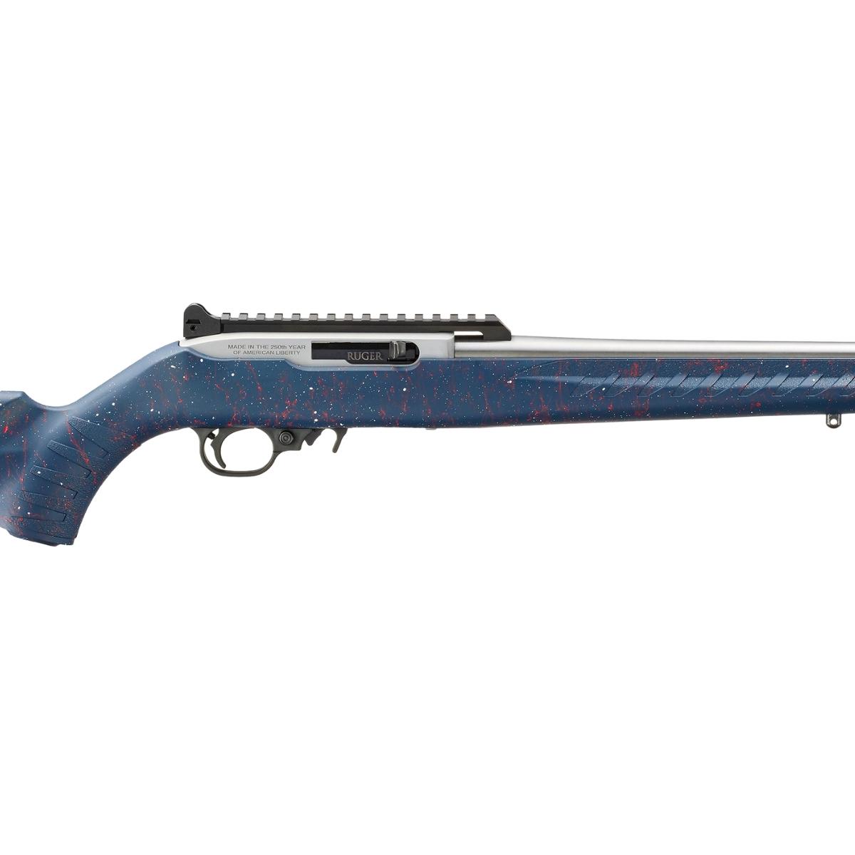 ruger 10 22 stainless steel liberty blue synthetic wersja limitowana z okazji 250 lecia usa 32039