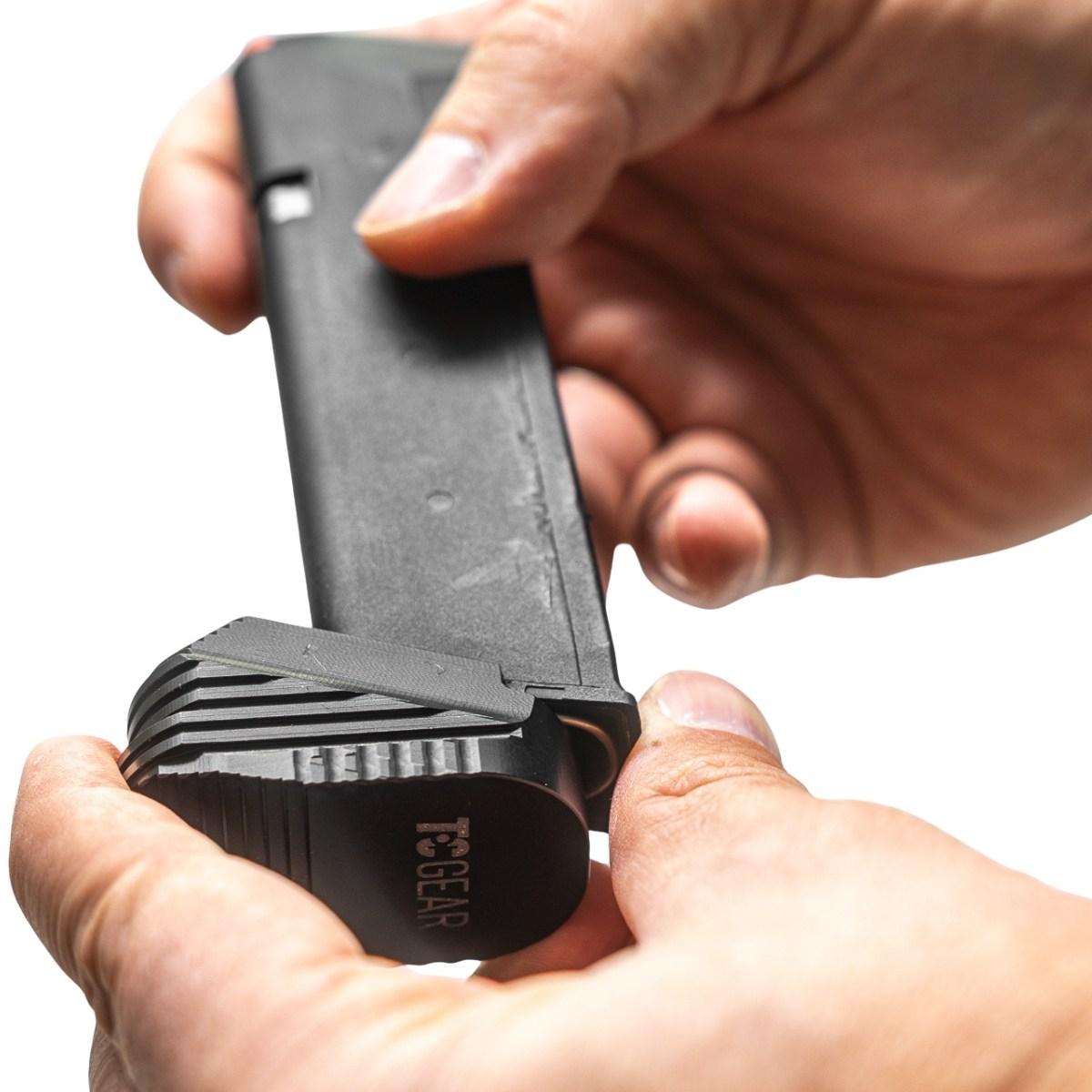 tc gear base pad stopka magazynka 2 razor g do glock gen 5 czarny tc tc r 2 b