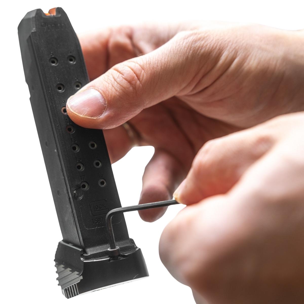 tc gear base pad stopka magazynka 2 razor g do glock gen 5 czarny tc tc r 2 b