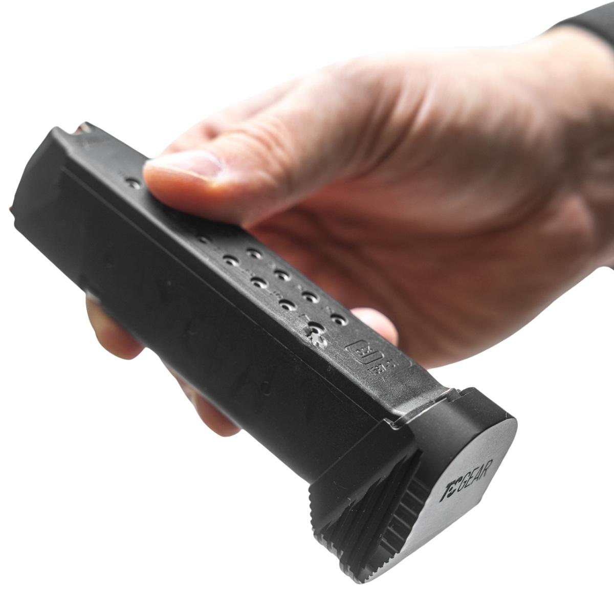 tc gear base pad stopka magazynka 2 razor g do glock gen 5 czarny tc tc r 2 b