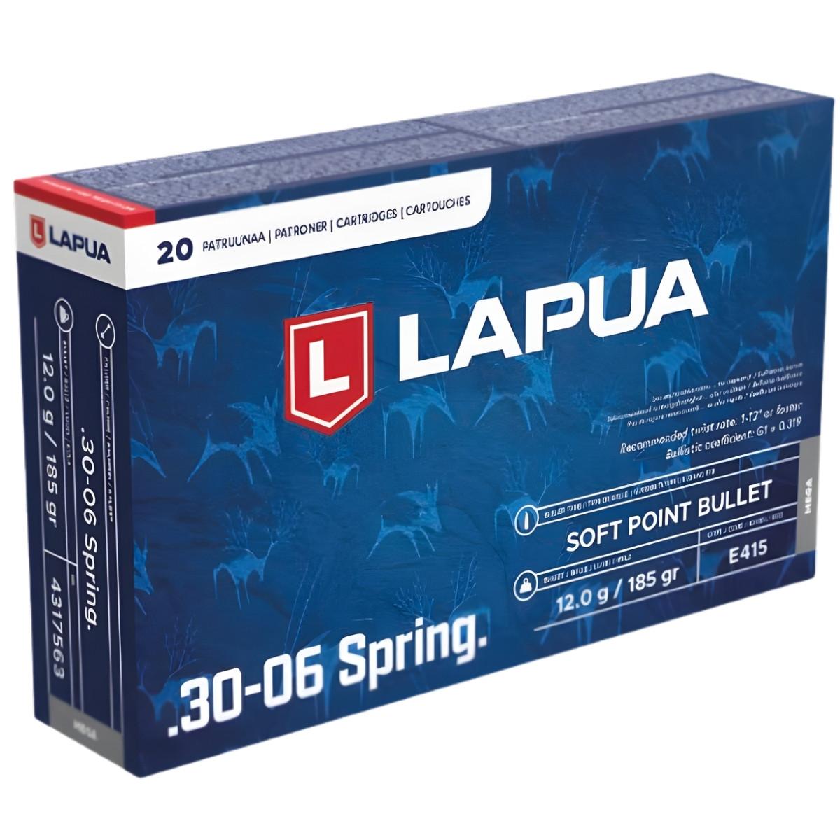 30 06 springfield lapua sp mega e415 185gr 12g 4317563