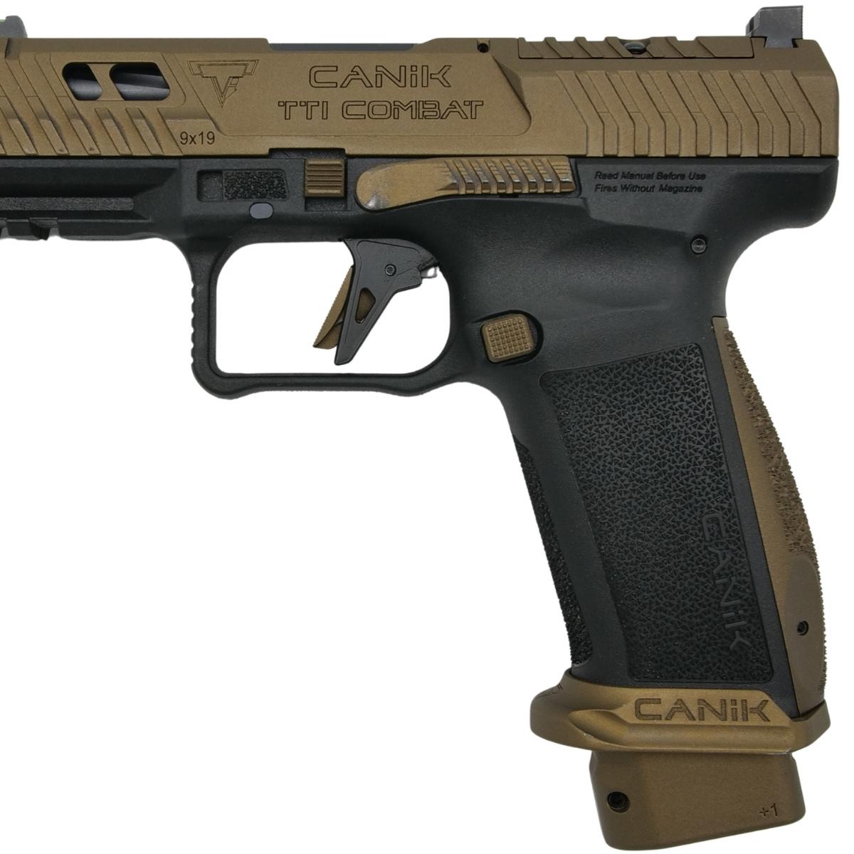 bron uzywana canik tti combat z dodatkowym magazynkiem