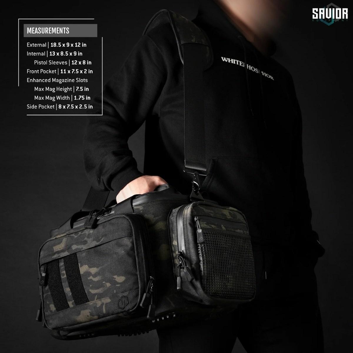 savior range bag specialist 3 x pokrowiec na pistolet multicam black ra 3gun ws mcb