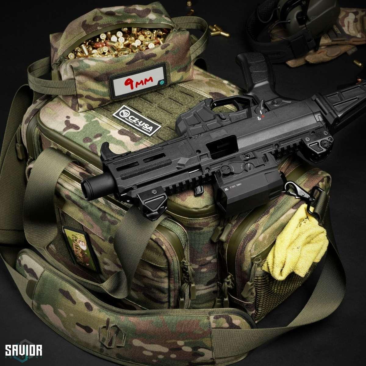 savior range bag specialist 3 x pokrowiec na pistolet multicam ra 3gun ws mcog