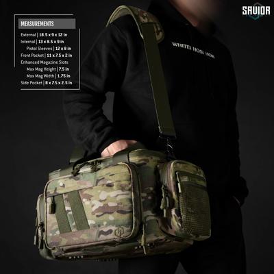 savior range bag specialist 3 x pokrowiec na pistolet multicam ra 3gun ws mcog