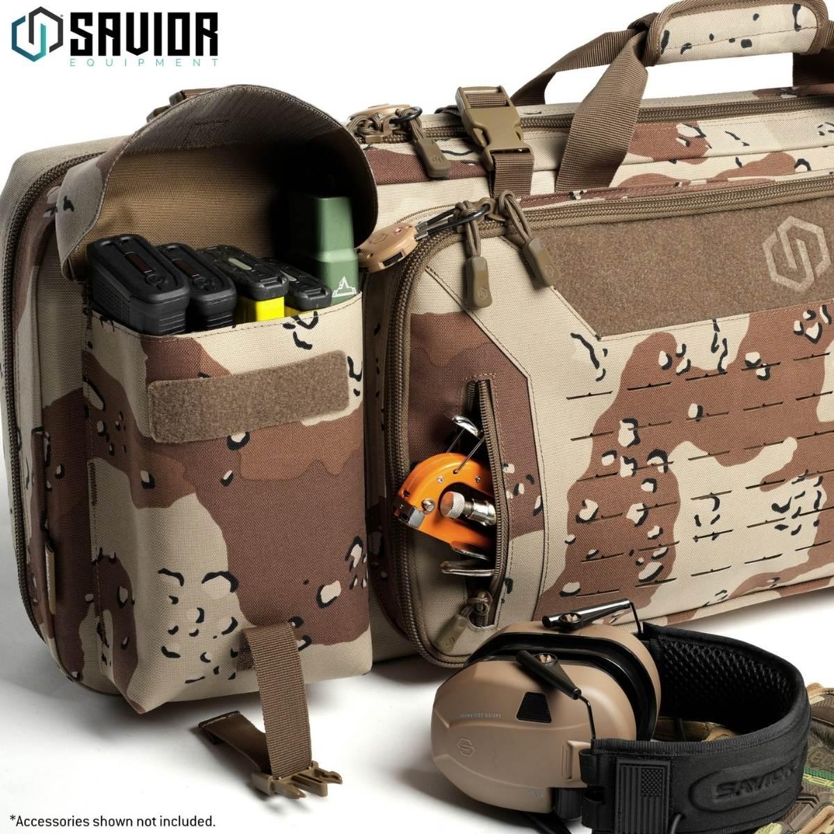 savior torba double rifle bag urban warfare 55 camo chocolate chip rb 5512dg ver2 dbdu