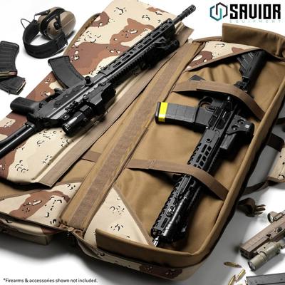 savior torba double rifle bag urban warfare 55 camo chocolate chip rb 5512dg ver2 dbdu