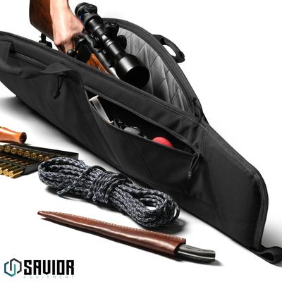 savior torba single rifle bag scout hunting case 46 obsidian black rb ht46 sg bk