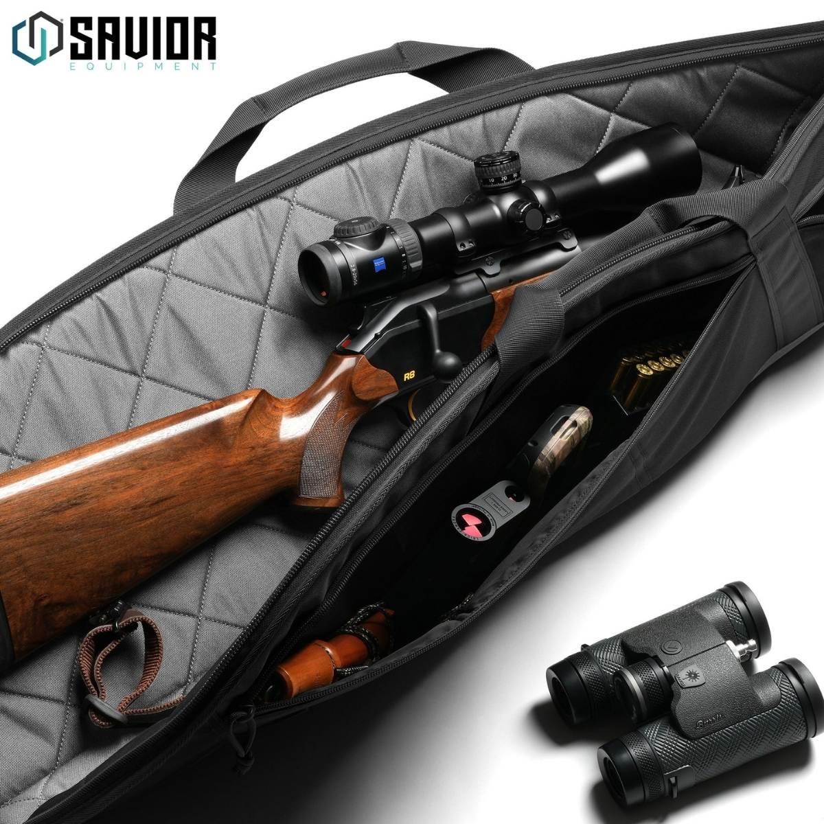 savior torba single rifle bag scout hunting case 56 obsidian black rb ht56 sg bk
